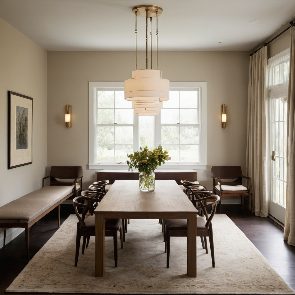 The fully extended rectangular dining table must still align with lighting, rugs, and nearby furniture planning reference
