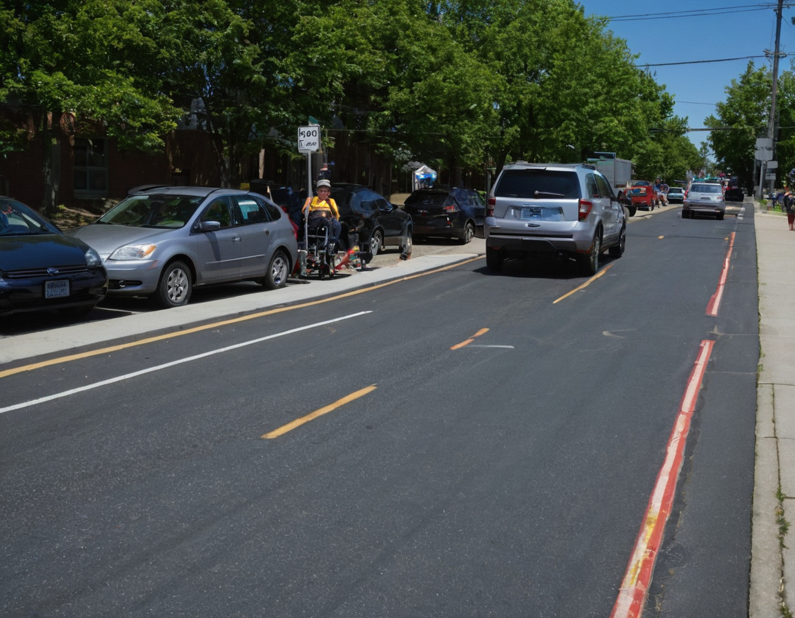 How does ADA and IBC accessible route width apply to sofa placement